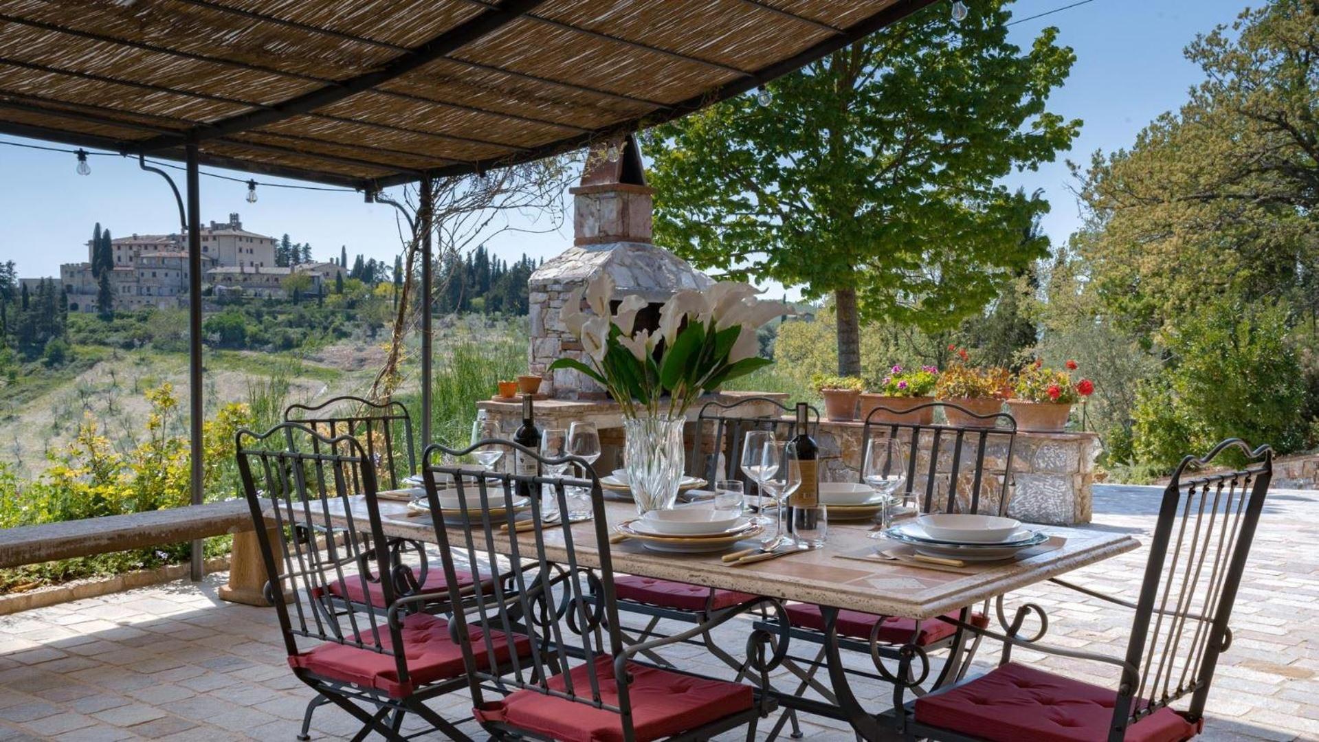Casa Perano Villa Gaiole in Chianti Bagian luar foto